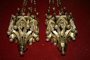 Sanctuary style GOTHIC en BRONZE, FRANCE 19TH CENTURY