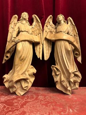 Angels style Gothic - Style en Wood, Germany 19th century