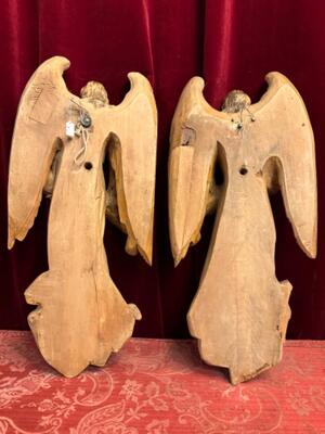 Angels style Gothic - Style en Wood, Germany 19th century