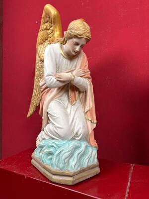 Angels style Gothic - Style en Composite Stone, Belgium  19 th century