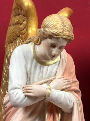 Angels style Gothic - Style en Composite Stone, Belgium  19 th century