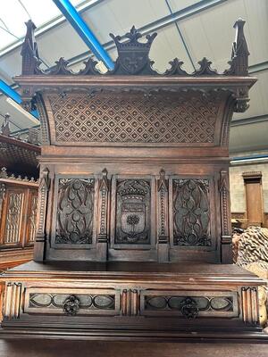 Cabinets style Gothic - Style en Wood, France 19 th century