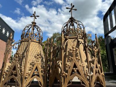 Chapels style Gothic - Style en Iron, 19 th century ( Anno 1865 )