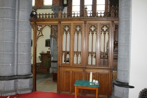 Church Screens. Expected ! style Gothic - style en wood oak, 19th century