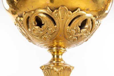 Jardinieres  style Gothic - style en Brass / Bronze / Gilt, France 19 th century