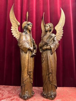 Pair Gothic - Style Seraphins Angels