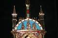 Pair Of Exclusive 24 Karat - Gilt Relic - Monstrances en Brass / Bronze / Gilt / Enamel / Glass , France 19 th century ( Anno 1865 )