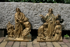 Reliefs en Bronze, Dutch 19th century