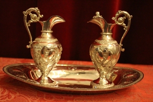 Cruets en full silver, France 19th century ( anno 1870 )