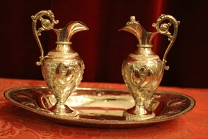 Cruets en full silver, France 19th century ( anno 1870 )